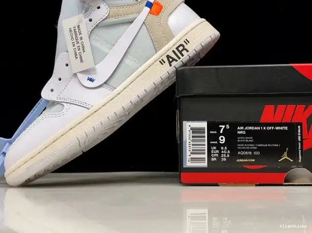Off-White AQ0818-100 Retro Jordan High 1 White Air 0503